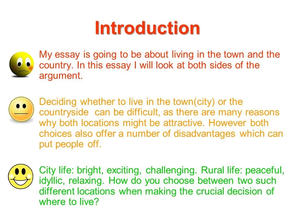 Advantage in the village. Эссе advantages of Living in the countryside. Стих the Country and the City. Living in a City essay. Disadvantages of Living in the City.