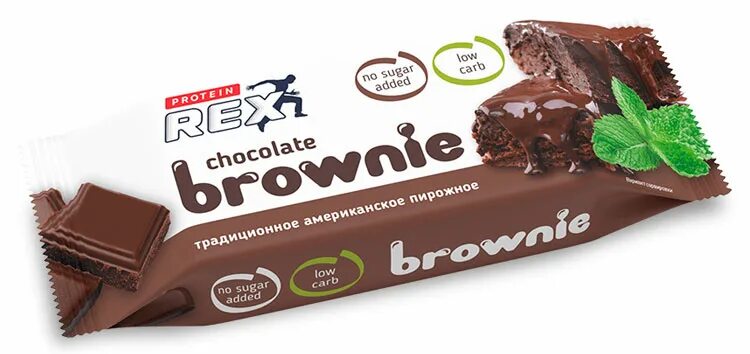 Rex пирожное протеиновое. PROTEINREX Brownie пирожное протеиновое. PROTEINREX Chocolate Brownie 50g. Классическое. Протеиновый батончик Брауни - 50 г. Пирожное Protein Rex 50г.