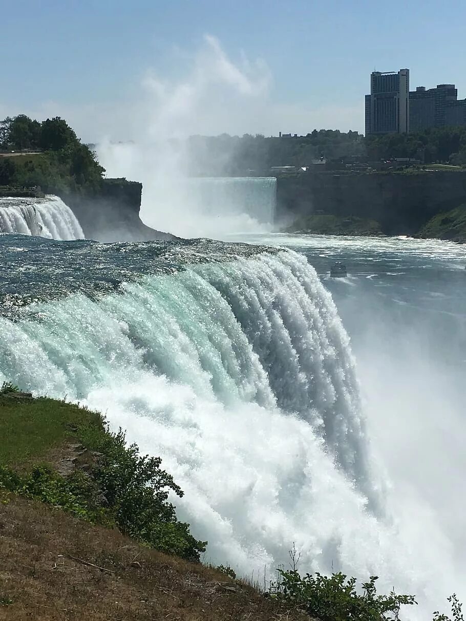 Канада водопад Ниагара. Ниагарский водопад - Niagara Falls. Ниагарский водопад (Ниагара-Фолс, провинция Онтарио). Достопримечательности Канады Ниагарский водопад.