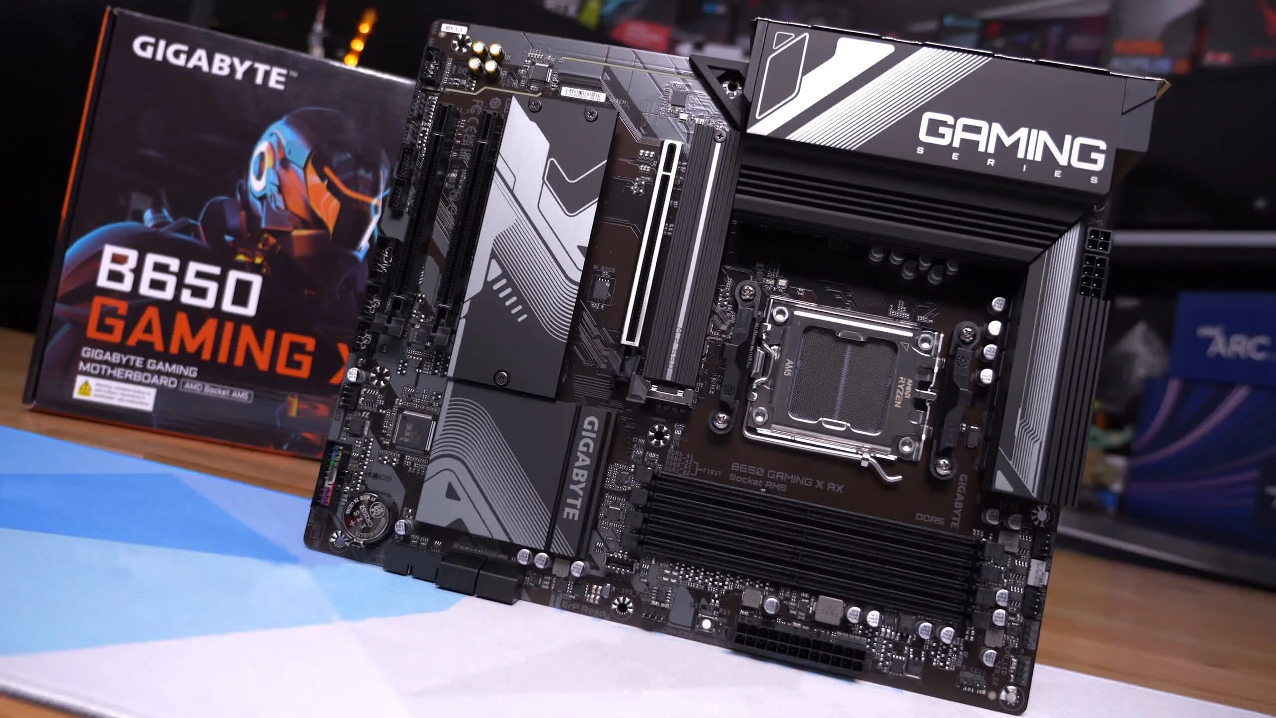 Gigabyte материнская плата b650m aorus pro ax