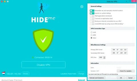 Hide me для пк