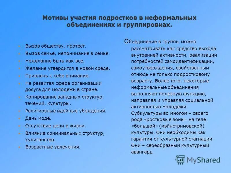 Мотивация участия в конкурсе