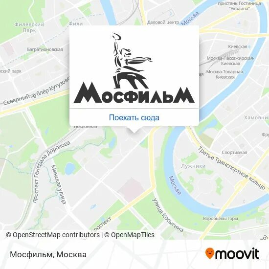 Как доехать до мосфильма. Как доехать до мосфильма