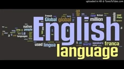 We need english for