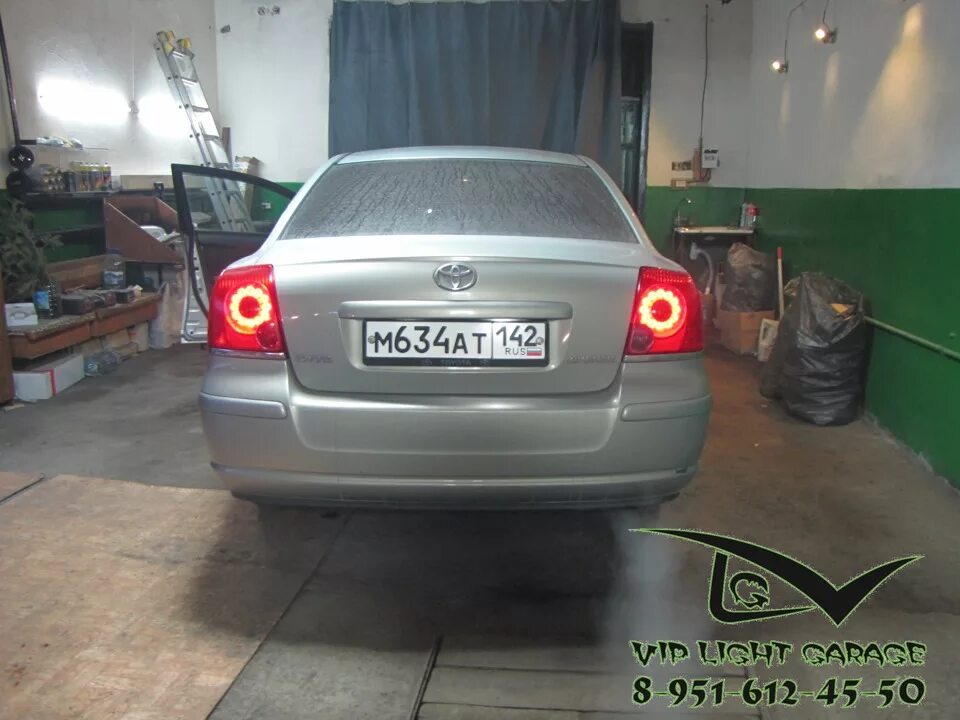задняя+передняя оптика - Toyota Avensis II, 2 л, 2007 года тюнинг DRIVE2