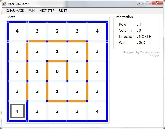 Fill algorithm. Flood fill algorithm.