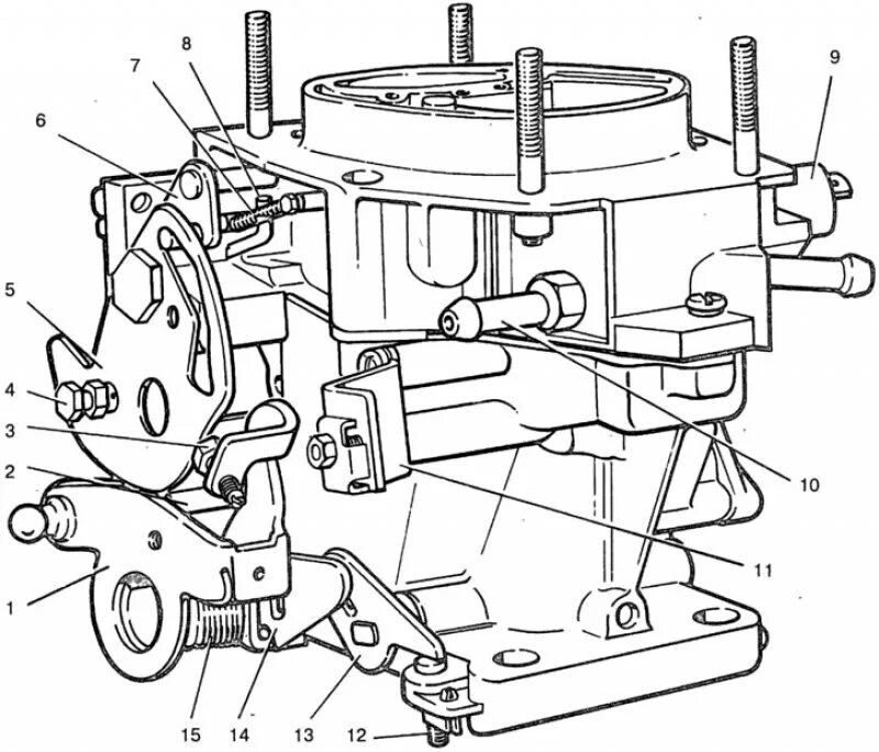 Подключение карбюратора нива. Регулировочные винты карбюратора Нива 21213. Карбюратор солекс на ВАЗ 21213 Нива. Карбюратор солекс на ниву 21213. Карбюратор ДААЗ Нива 1.7.