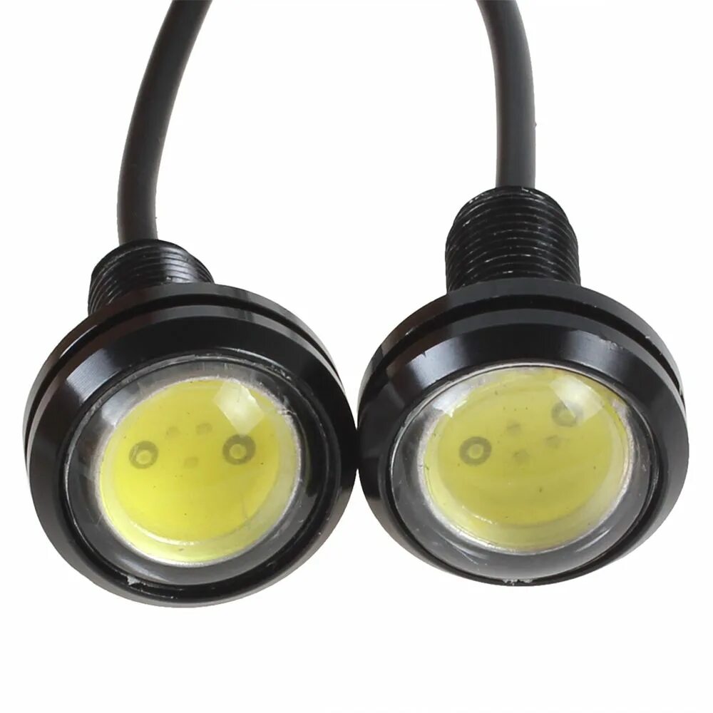 Дхо 3 диода 12v. 2x cob drl светодиодные фары. Светодиодные лампы eagle eye led. Ходовые огни 12 вольт. Дневные ходовые огни cob 12v 17см.