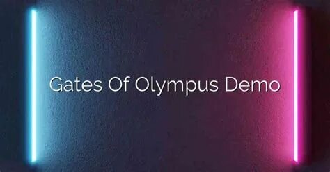 Demo slot olympus