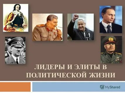 Лидер элит