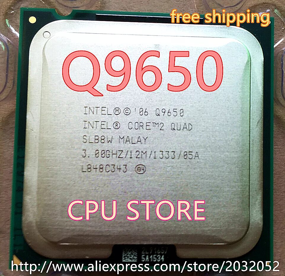Intel core quad q9650 характеристики. Intel core quad q9650 характеристики