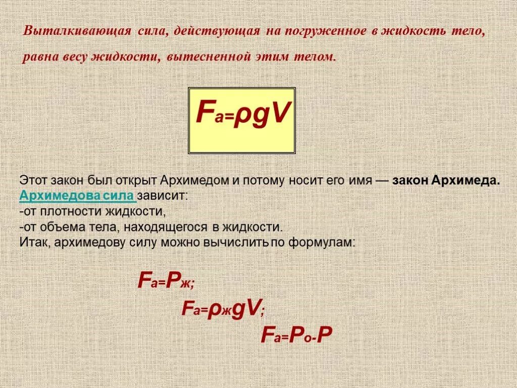 На тело полностью погруженное в бензин действует. Выталкивающая сила. Выталкивающая сила действующая на тело погруженное в жидкость. Вытавыталкивающая сила действует. Сила действующая на тело в жидкости.