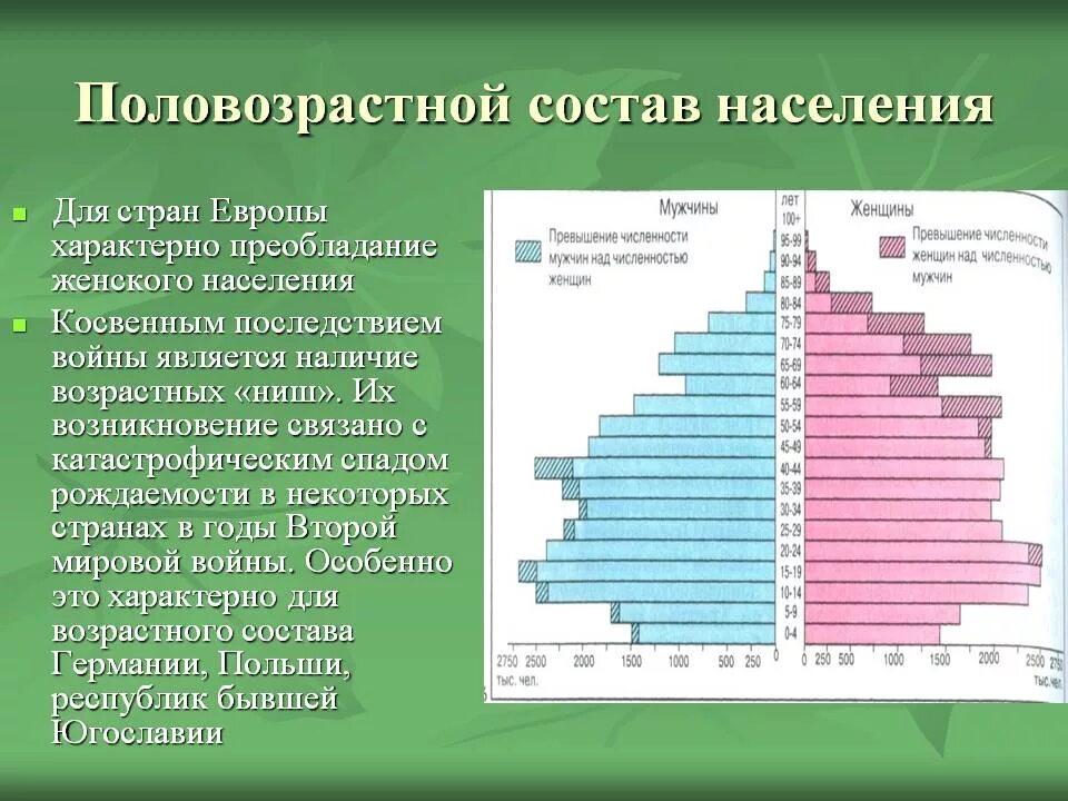 Предположи каковы. Возрастно-половая структура населения мира. Половозрастная структура населения Европы. Возрастно половой состав мира. Половозрастной состав населения.