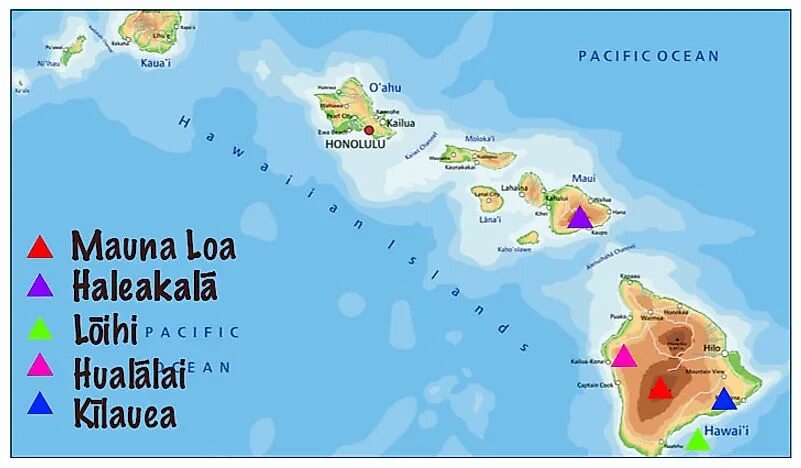 Мауна лоа на карте. Вулкан Килауэа на карте. Мауна-Лоа вулкан на карте. Вулкан Мауна-Лоа на контурной карте.