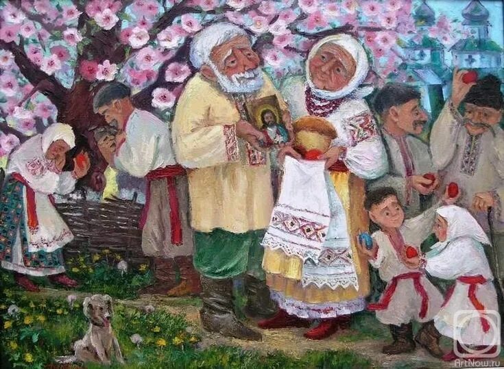 Картины на русскую народную тему. Пасха картины художников. традиции русского народа в картинах художников. иллюстрации народных праздников. картина праздник.