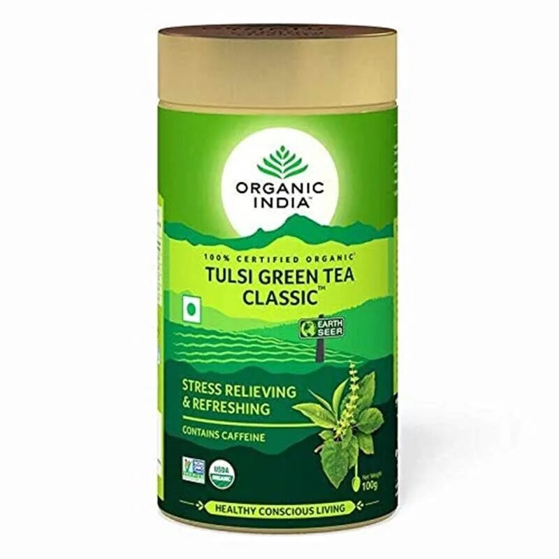 Чай туласи купить. Чай Тулси Органик Индия. Органик Индия чай Тулси ориджинал. Органик Индия Тулси оригинал чай. Organic India / зеленый чай с Тулси.
