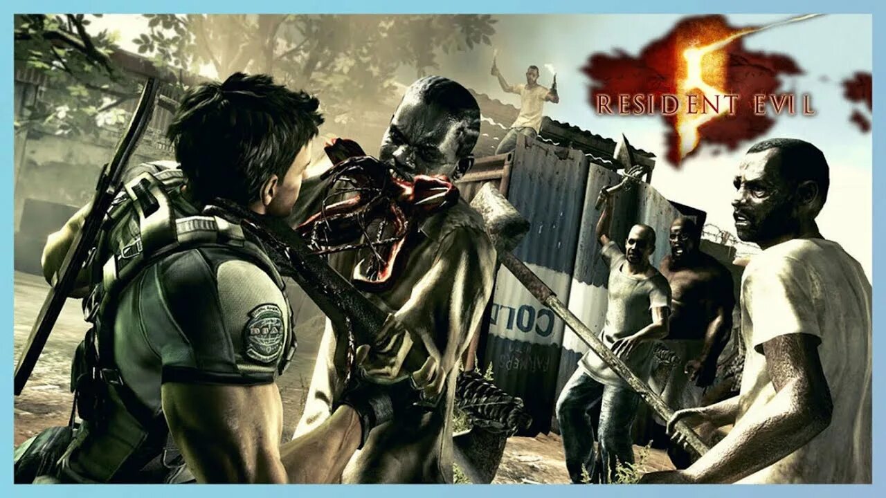 Играй через 20 минут. Resident Evil 5. Resident Evil 5 Gold Edition обложка. Resident Evil 5 - Gold Edition.