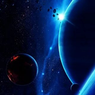 Planets the universe space