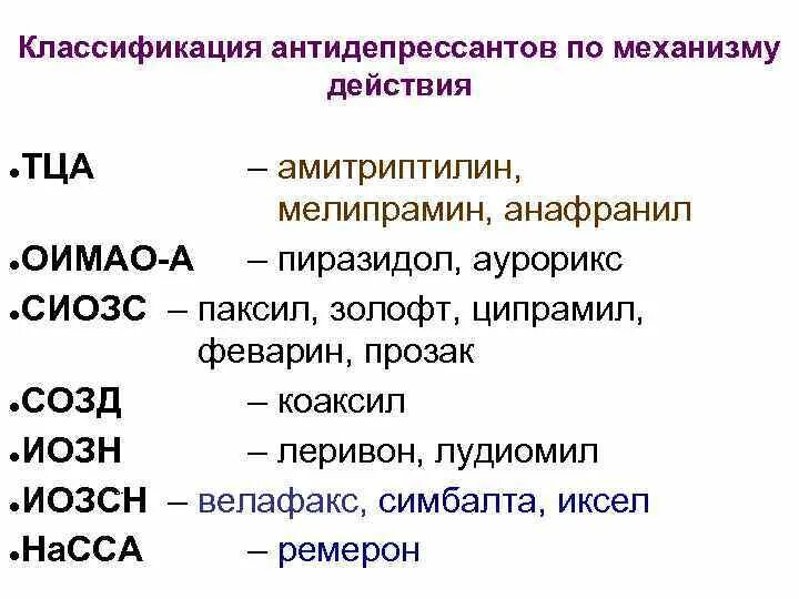 Классификация антидепрессантов СИОЗС. Классификация антидепрессантов по механизму действия. Антидепрессанты классификация механизм действия. Классификация антидепрессантов по эффектам. Минусы антидепрессантов