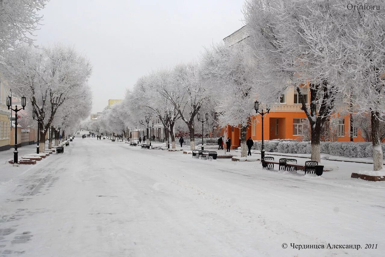 Улицы оренбурга названные