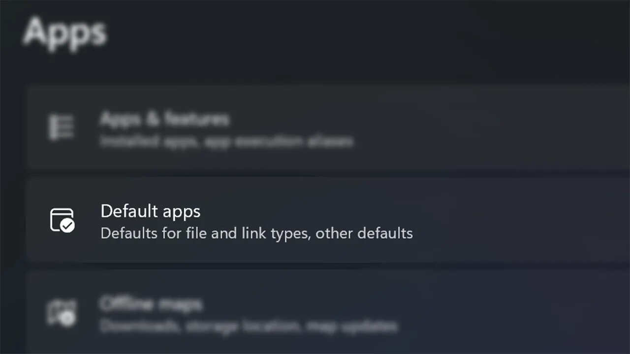 Default app 3. Default app 3