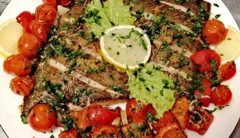 Рецепт камбалы в духовке с овощами