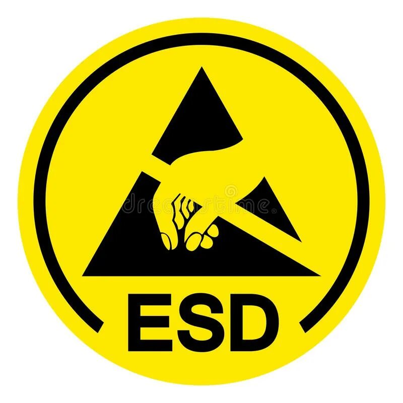 Protected area. Значок esd. знак esd (электростатический разряд). esd protected area. epa зона.