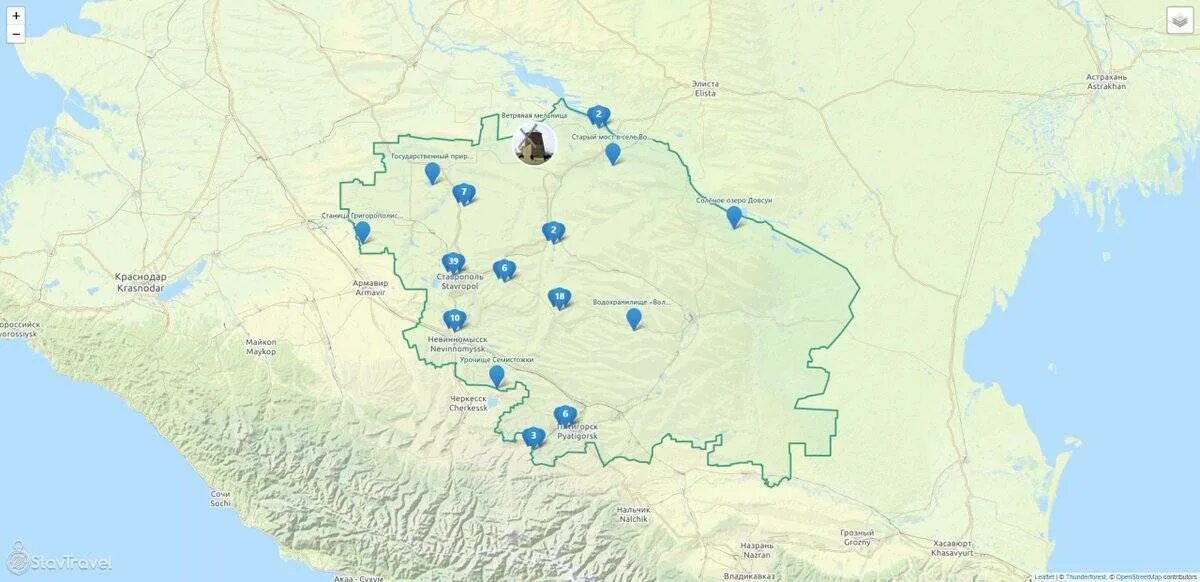 КМВ Минеральные воды карта. Минеральные воды Кавказа на карте. Ставропольский край Туристская карта. Карта Ставропольского края с достопримечательностями. Индекс г минеральные воды