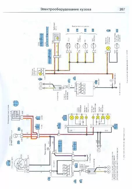 Цветные схемы электрооборудования Mitsubishi Colt, Lancer, Mirage, Galant, Etern