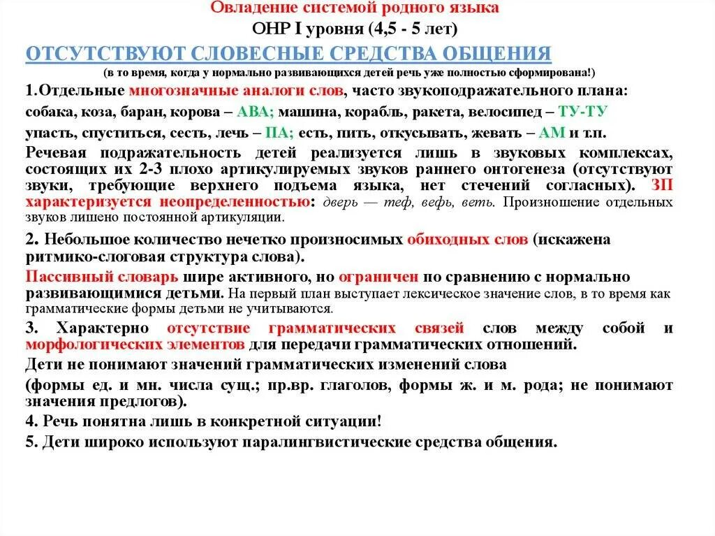 Характеристика ОНР 4 уровня у дошкольников. Первый уровень речевого развития при ОНР. Общее недоразвитие речи 1 уровень речевого развития. Характеристика речи дошкольника с ОНР 1 уровень.