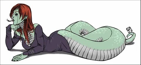 Девушка vore