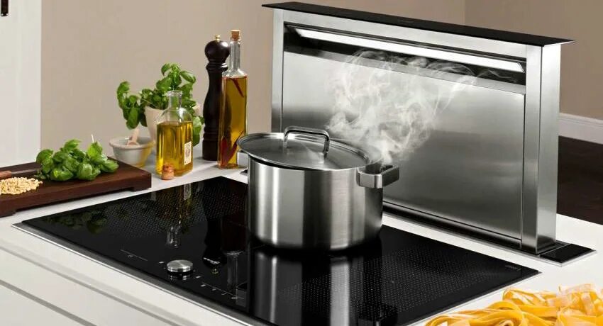 Воздухоочиститель Kitchen Hood. Плита с вытяжкой. Вытяжка настольная для плиты. Вытяжка в столешницу. Фильтр вытяжка для кухни без воздуховода