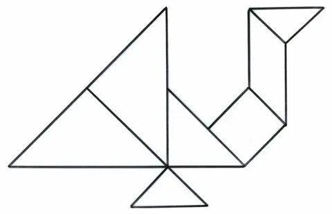 Desarrolla el sentido espacial de los niños con estos tangram Tangram, Peace sym
