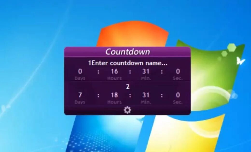 Гаджет часов для windows 7. Виджет счетчик. виджет таймер для windows 7. счетчик дней виджет на виндовс 7. гаджет пазл для windows 7.