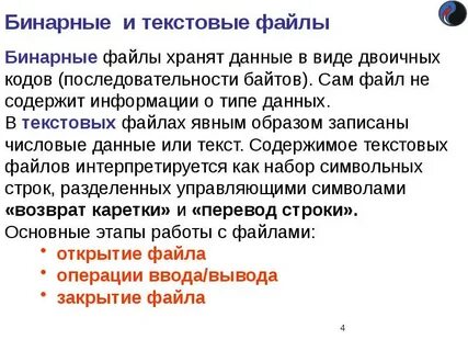 Файл в бинарном виде