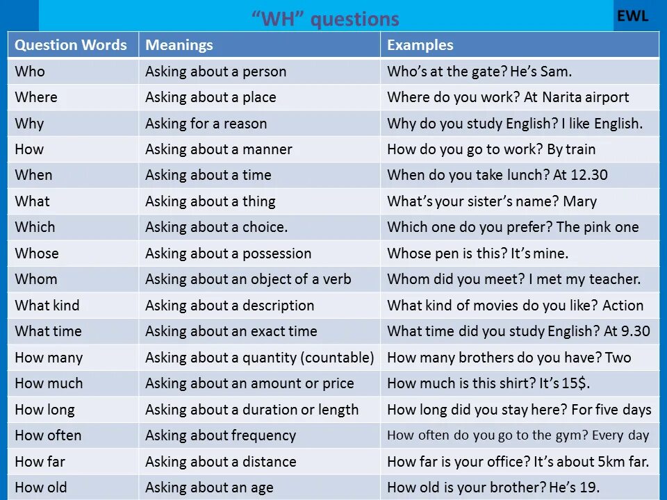 Who is who ответы на вопросы. Вопросы на английском с which. Why вопросы в английском. WH questions в английском. W questions в английском.