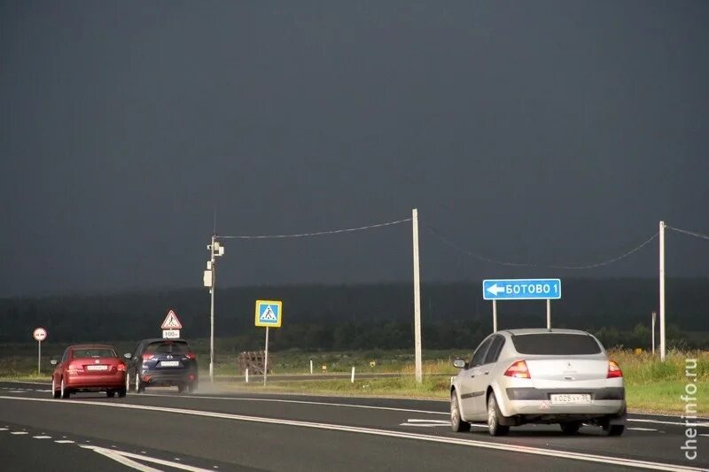 На протяженности 30 км