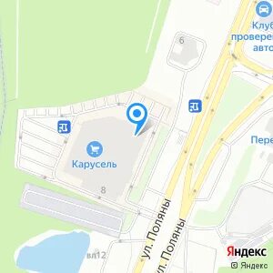 Ул поляны москва на карте