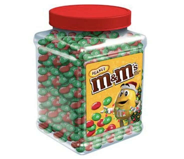 M&M's Chocolate Candies Christmas Edition Pantry-Size, 62 Ounces / 24-OK.RU - Кл