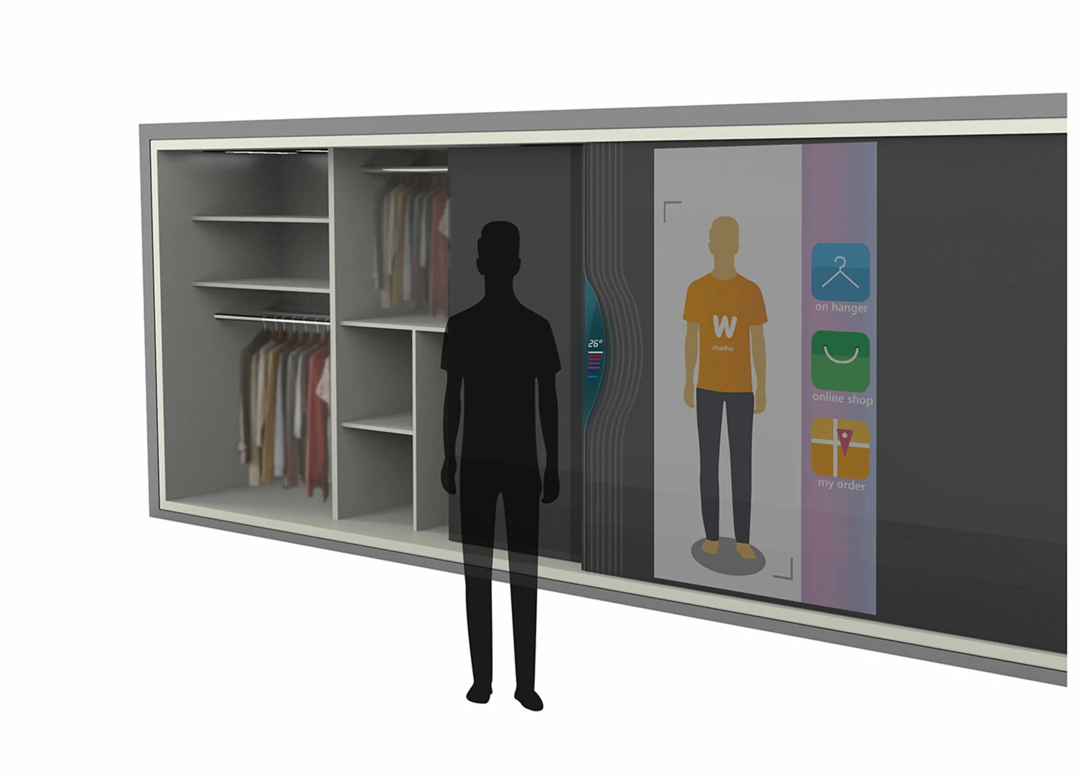 Включи видео шкаф. Шкаф будущего для одежды. Умный шкаф. Умный шкаф для одежды. Шкаф в будущем.