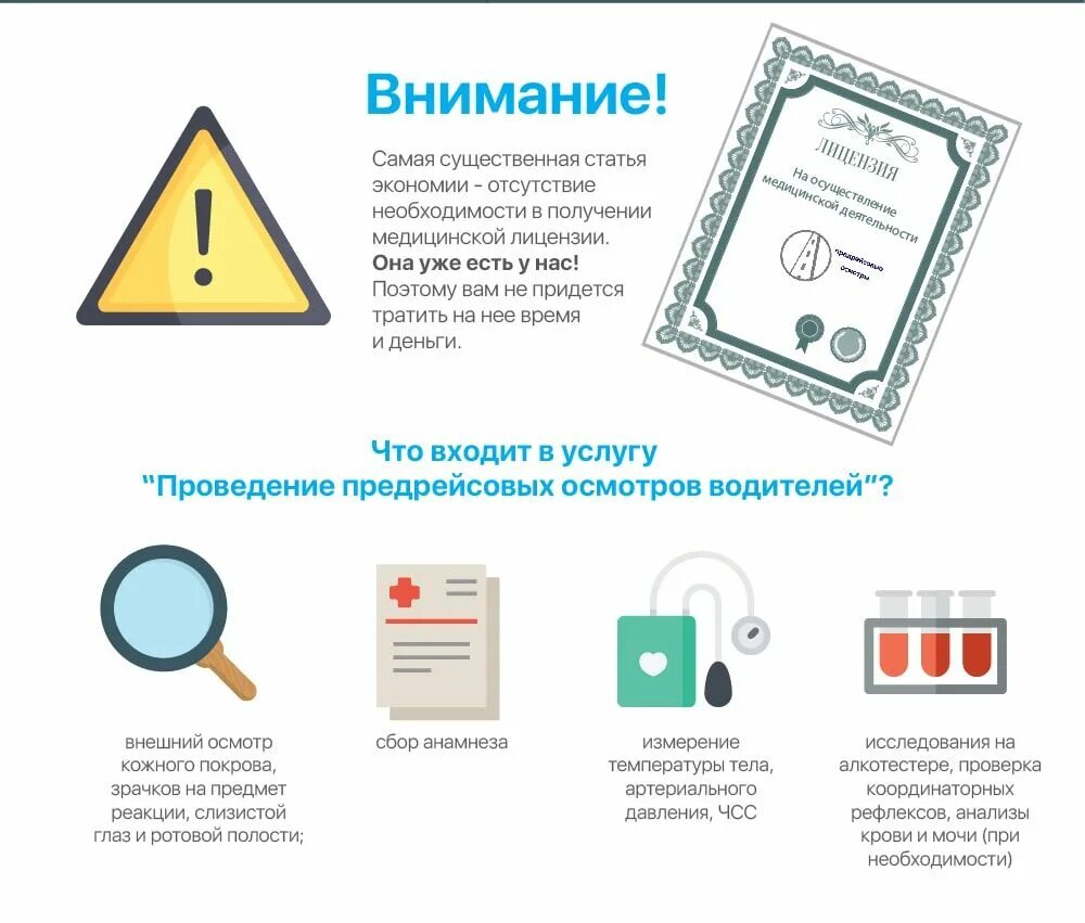 Предрейсовый медосмотр водителей легкового автотранспорта. Коммерческое предложение предрейсовый медицинский осмотр водителей. Порядок проведения предрейсовых медосмотров. Предрейсовое медицинское освидетельствование водителей. Предрейсовый и послерейсовый осмотр.