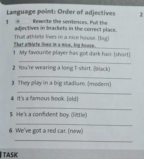 Rewrite the sentences. Put the Words in Brackets in the correct place the teacher. Rewrite the sentences by putting the verbs in the Passive Voice. Rewrite the sentences put the Words in Brackets in the correct place Standard order he ate. 5 a put the sentences in order