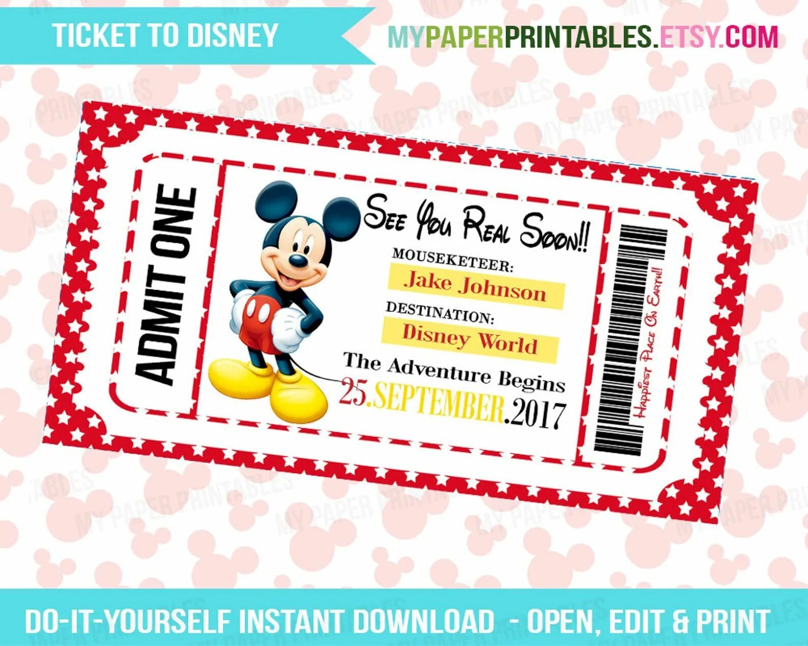 Journey tickets. Disneyland ticket. Tickets to Disneyland. Tickets Printable. World ticket.