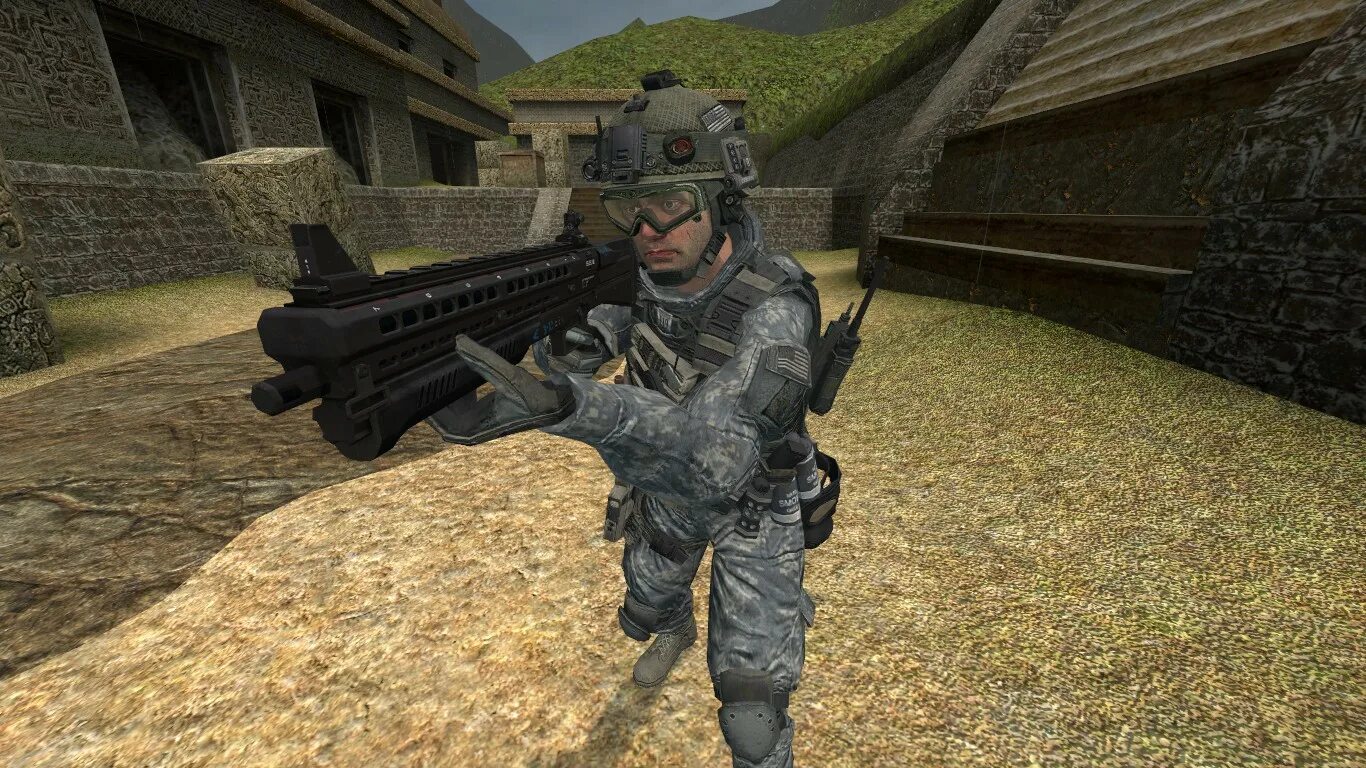 Спецназы контра страйк. Counter-Strike Modern Warfare. Counter Strike source Modern Warfare 2. CS source mw2. Спецназ из Counter Strike source.