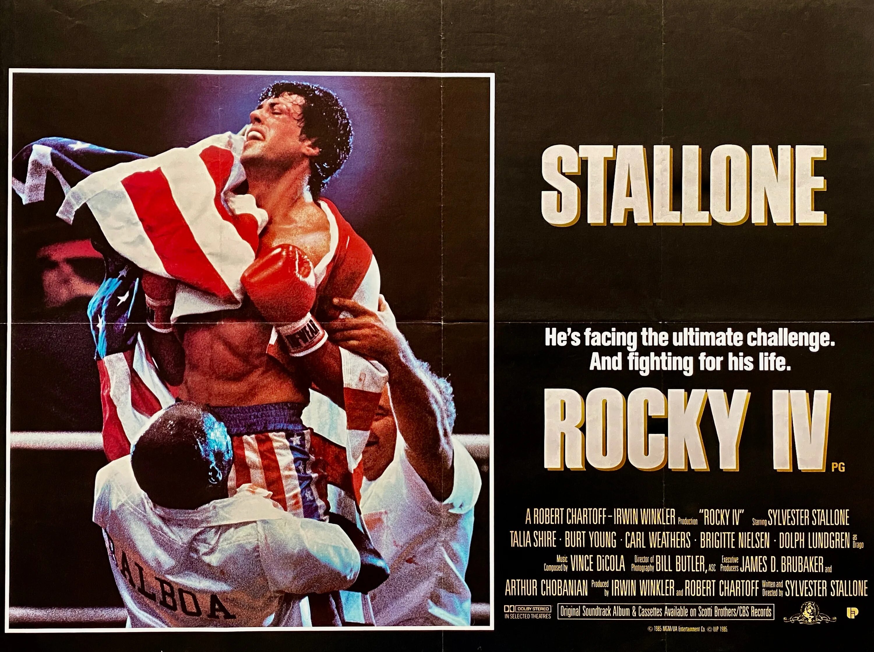 Rocky IV 1985. Рокки 4" Rocky IV (1985). Рокки 4 (1985) Постер. Рокки 4 Постер Драго.