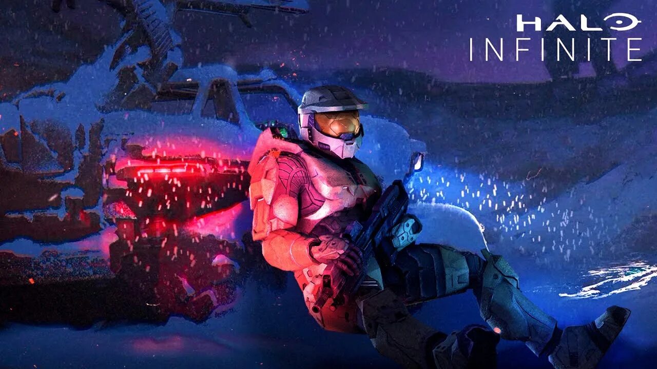 Скачай зимнее обновление версии. Halo Infinite. Halo новый год. Зимнее Хало. Halo Infinite взрывающиеся.