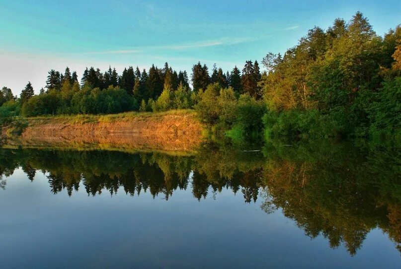 Природа вологодской области фото река Вага, рассвет Сергей Миронов Фотография #136497 :: INSPIDER