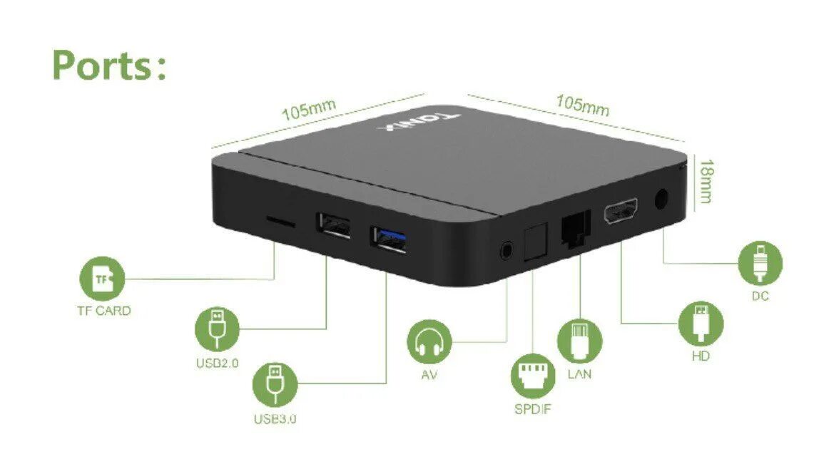 Комплект: ТВ приставка Tanix W2 4/32 + G10S на Android TV - купить в интернет-ма