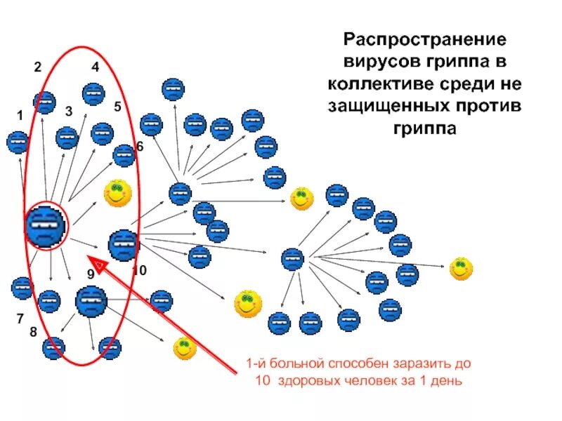 Точки грипп. Схема распространения вируса. Распространение гриппа схема. Вирус гриппа распространение. Модель распространения вируса.