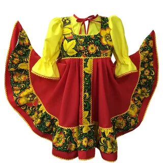 Народный костюм для танцев для девочки